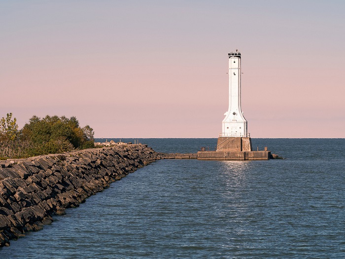 Huron Pier and Lighthouse